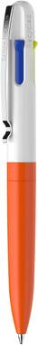 Stylo bille Schneider Take 4 néon - Orange néon-orange néon-blanc