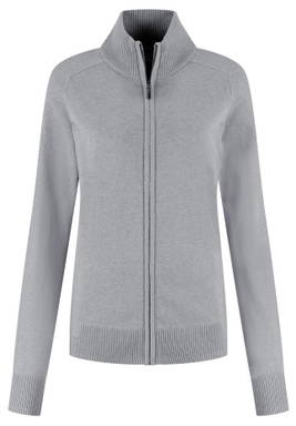 Santino Zip Cardigan Plano Ladies