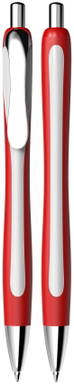 Stylo bille Schneider Slider Rave - Rouge/blanc