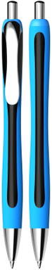 Stylo bille Schneider Slider Rave - Cyan/noir