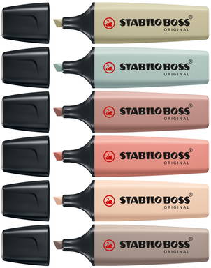 STABILO BOSS ORIGINAL NatureCOLORS highlighter