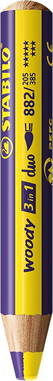 STABILO woody duo coloured pencil