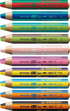STABILO woody duo coloured pencil