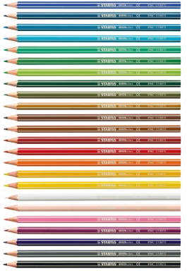 STABILO GREENcolors coloured pencil
