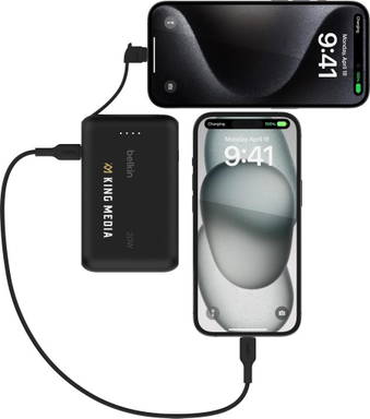 Belkin BoostCharge PowerBank 10K Integrated Cable