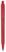 Stilolinea Baron 03 hardcolour recycled balpen  - Donker Rood