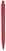 Stilolinea Baron 03 hardcolour recycled balpen  - Donker Rood