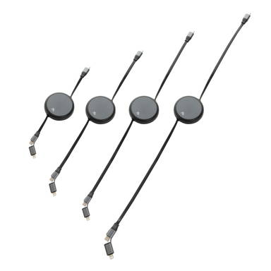 Terra recycled aluminum uittrekbare 240W kabel