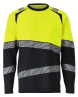 Schwarz/hi-vis gelb