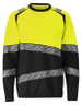 Schwarz/hi-vis gelb