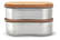 Black+Blum Stainless Steel Dubbele Bento Box