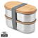 Black+Blum Stainless Steel Dubbele Bento Box