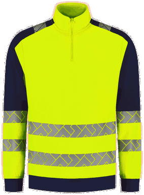Tricorp Zip Sweater High Vis Redefined Industrieel Wasbaar 306106