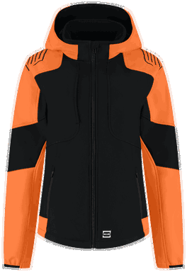 Tricorp Softshell Capuchon Bicolor Redefined Dames 406119