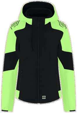 Tricorp Softshell Capuchon Bicolor Redefined Dames 406119