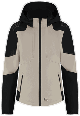 Tricorp Softshell Capuchon Bicolor Redefined Dames 406119