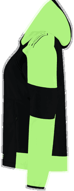 Tricorp Softshell Capuchon Bicolor Redefined Dames 406119