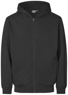 ID PRO Wear CARE hoodie met rits 0388 - Zwart