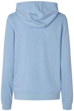 ID PRO Wear CARE sweat à capuche zippé pour femme 0389 - Bleu clair