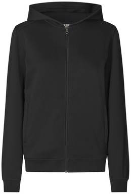 ID PRO Wear CARE sweat à capuche zippé pour femme 0389 - Noir