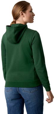 ID PRO Wear CARE sweat à capuche zippé pour femme 0389 - Vert bouteille