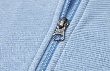 ID PRO Wear CARE sweat à capuche zippé pour femme 0389 - Bleu clair