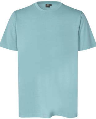 ID Lyocell T-shirt 0554 - Stoffige aqua