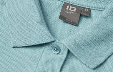 Polo Lyocell ID Ease femme 0557 - Aqua poussiéreux