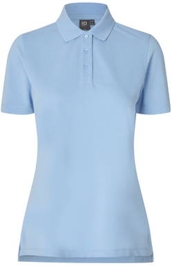 Polo Lyocell ID Ease femme 0557 - Bleu clair