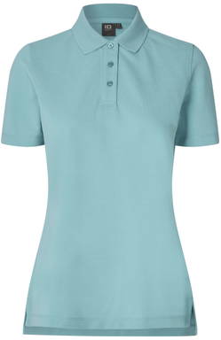 Polo Lyocell ID Ease femme 0557 - Aqua poussiéreux