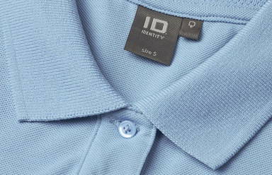 Polo Lyocell ID Ease femme 0557 - Bleu clair