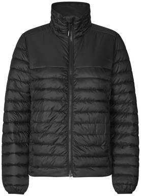 ID Leichte gesteppte Damenjacke 0753 - Schwarz