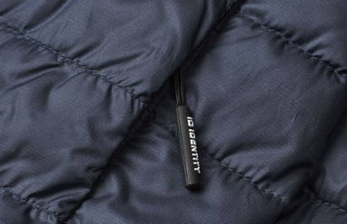 ID Leichte gesteppte Damenjacke 0753 - Marineblau