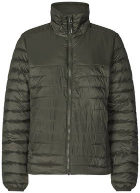 ID Leichte gesteppte Damenjacke 0753 - Oliv