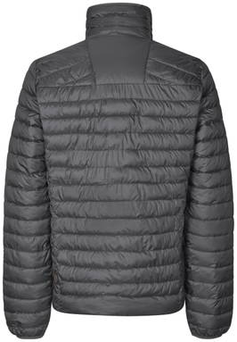 ID Leichte gesteppte Jacke 0752 - Silbergrau