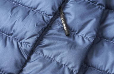ID Leichte gesteppte Jacke 0752 - Sturmtiefblau