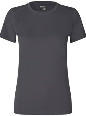 T-shirt de sport actif ID GEYSER pour femmes G11000 - Charbon