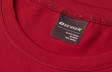 T-shirt de sport actif ID GEYSER pour femmes G11000 - Rouge