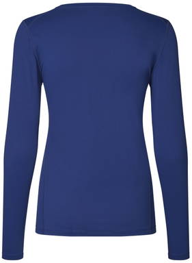 T-shirt de sport actif ID GEYSER pour femmes à manches longues G11003 - Marine