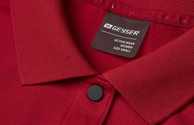 ID GEYSER active Damen Sportpoloshirt G11004 - Rot