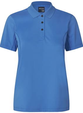 ID GEYSER active Damen Sportpoloshirt G11004 - Azurblau