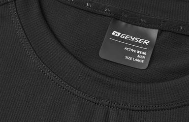 ID GEYSER active sportshirt G21000 - Schwarz