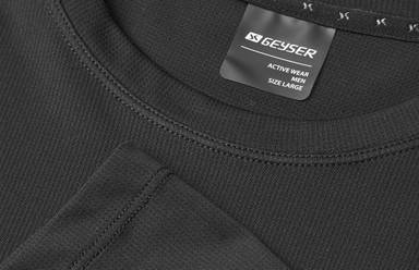 ID GEYSER active Langarmshirt G21003 - Schwarz