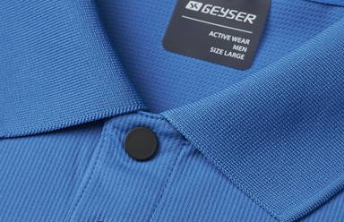 ID GEYSER Active Sportpolo G21004 - Azurblau