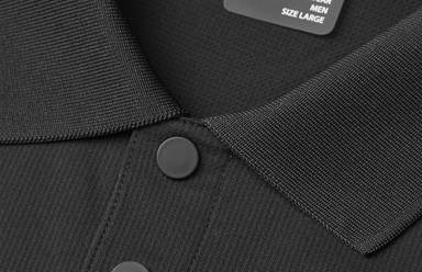 ID GEYSER Active Sportpolo G21004 - Schwarz