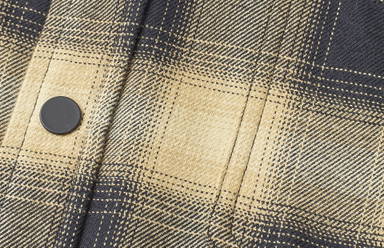 ID SEVEN SEAS regular fit Flanellhemd S64 - Sand