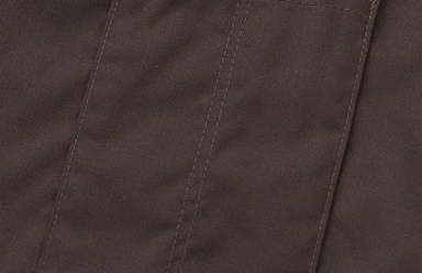 SEVEN SEAS Poplin Regular Fit Stretch Hemd S66 - Mokka
