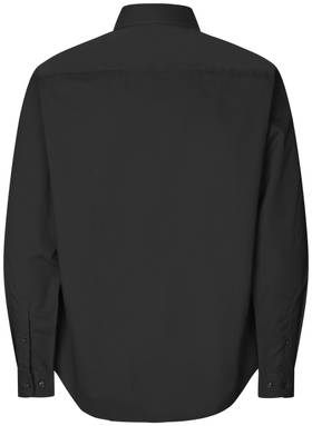 SEVEN SEAS Poplin Regular Fit Stretch Hemd S66 - Schwarz