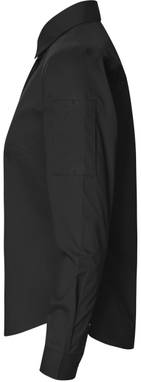 SEVEN SEAS Poplin Stretch Damenhemd S67 - Schwarz