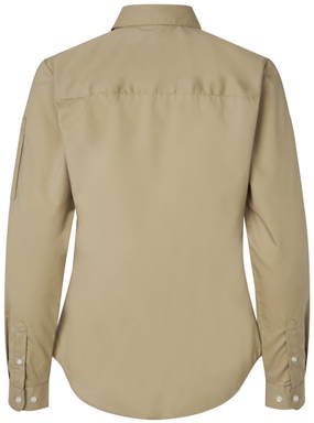 SEVEN SEAS Poplin Stretch Damenhemd S67 - Sand